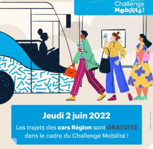 Région Auvergne-Rhone-Alpes : Challenge Mobilité - Jeudi 2 juin 2022